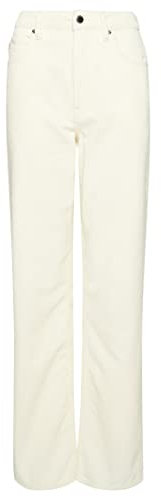 Superdry Damen Freizeithose Hose, Riff Weiß, 32W x 30L