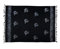SAIVONA Pareo Sarong Strandtuch Damen - Wickelrock Strand - Handtuch Blickdicht als Wickeltuch oder Handtuchkleid und Wickelkleid Damen - Handarbeit aus Fair Trade Herstellung Batik Palme Schwarz