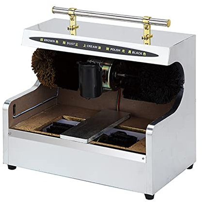 Machine de cirage de chaussures Machine de brosse à chaussures électrique domestique, cireuse de chaussures à induction automatique, cireuse de chaussures à induction automatique avec dépoussiérage e