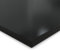 AUPROTEC 19mm Spanplatte Zuschnitt schwarz melaminharzbeschichtet Länge bis 200cm Dekorplatten Zuschnitte mit Umleimer Auswahl: 200 x 80 cm (ABS Kante komplett)