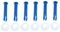 Bestway Lot de 6 goupilles + Joints pour piscines tubulaires Steel Pro Ø 2,74/3,05/3,66/3,96 m