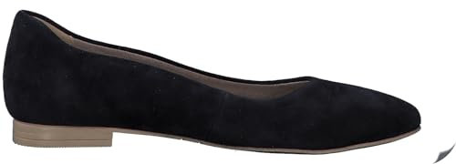 Tamaris Damen Klassische Ballerinas, Frauen Flats,Slipper,Ballerina-Schuhe,Ballett-Schuhe,Ballet-Flats,Ausgehschuhe,Abendschuhe,Navy,37 EU