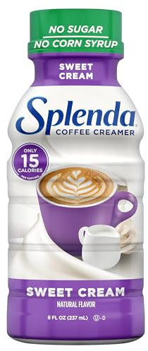Splenda Zuckerfreie Sahnekaffeesahne, 250 ml pro Flasche