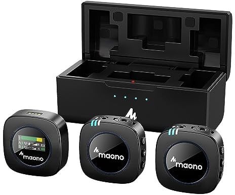 MAONO AU-WM821 Dual-Mikrofonsystem kabellos