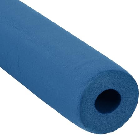 PATIKIL 3.28Ft Long 1 (25mm) ID Pipe Insulation, 1 Pcs 20mm Thickness Rubber Foam Winter Freeze Protection Tube Fire Retardant for Water, Air Conditioning, Industrial Pipes, Blue