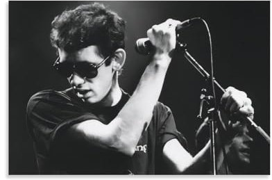 SECOLI Shane MacGowan Vintage Gig Leinwand-Poster, dekoratives Gemälde, Wandkunst, Bild, Druck, moderne Dekoration, ungerahmt, 60 x 90 cm
