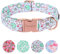Unique style paws Sommer Hundehalsband Lotus Frosch Geschirre Halsbänder & Leinen für Halsband Hund Breit Kette Dog Collar Zughalsband Geschenke für Kleine Mittlerer Große Hunde S