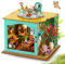 JONRRYIN Book Nook Miniatur Haus Set, DIY Miniature House, 3D Miniatur Puppenhaus Holz, Miniatur Haus Garten mit Möbeln und LED Leuchten für Hausdekoration Kreative Geschenken (Küchenhütte)