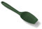 Zeal Silicone Non-Stick Flat Ended, Flexible Spatula Spoon (26cm), Forest Green