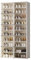 Mayi Box Transparente Schuhboxen, stapelbar, 20 Stück mit magnetischer Tür, für Stöckelschuhe, Stiefeletten, Pumps (2 Spalten 10 Schichten-20 Gitter+Stiefel)