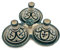 Mini Tajine Triple Porte Épices en Céramique Terre cuite Marocaine de Safi - Élégance Artisanale 0811241511 Tunisie Turquie Ethnique Modno
