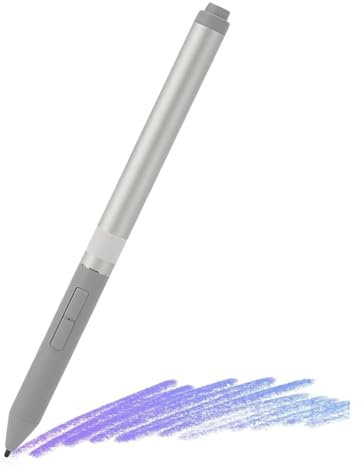 per penna attiva compatibile con Bluetooth per HP Active Pen G3 per HP Elite x2, per HP ZBook Studio x360 G5, per HP ProBook G1/G2 Touch Screen Pen Input Pen (argento)