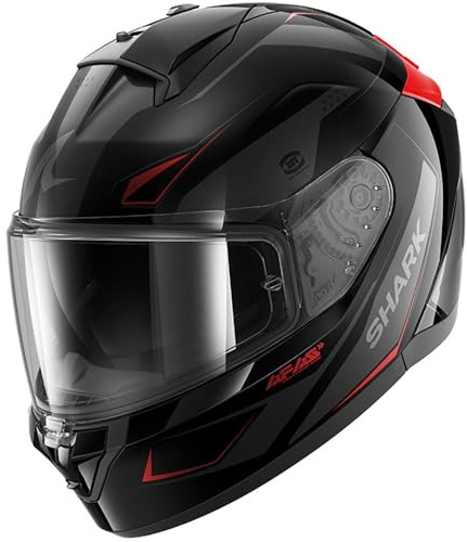 SHARK, Integraler Motorradhelm RIDILL 2 MEKARIUM Black Anthracite Red KAR, XL
