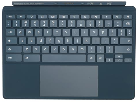 XUMIUZIY Keyboard Replacement for Chromebook X2 11 Da0023dx, TPN H101K Magnetic 11inch Touchscreen Tablet Keyboard, Shortcut Key Support