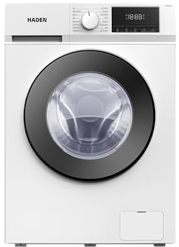 Haden Front Load Washing Machine, 12kg, 1400 Spin, A Energy Rating, 16 Programmes, LED Display, Steam Function