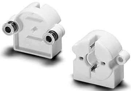 Houben 101681 A++ to A, Fassung, Metall, 10 W, Integriert, grau, 35 x 35 x 25 cm