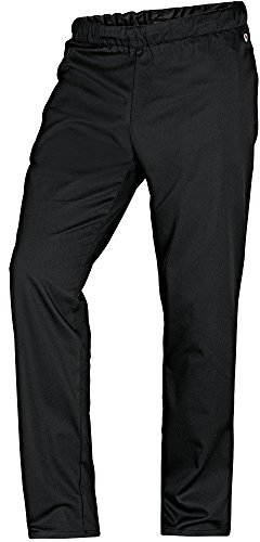 BP 1645-400-32-Ln Unisex-Hose, mit Gummizug in der Taille, 215,00 g/m² Stoffmischung, schwarz, Ln