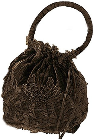 Dark Dreams Mittelalter Gothic Tasche Beutel Sweet Vanity, Farbe:braun