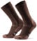 DANISH ENDURANCE Merino Wandersocken, Thermo Outdoor Socken & Trekkingsocken, Unisex, für Herren & Damen, Braun, 39-42