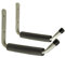 2 x Giant Heavy Duty Storage Hooks Wall Mounted Ladder Bike Garage Padded Hook