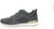 Skechers Og 85 Goldn Gurl, Sneaker a Collo Basso Donna, Charcoal Suede Nylon Mesh Rose Gold Trim, 39 EU