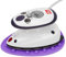 Prym Mini Steam Iron with SEMPLIX Silicone Tray, Small Light Steam Iron for Travel and Home, purple