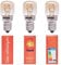 3 Pack 15W Bulb for Himalayan Salt Lamps, Dimmable E14 Socket. Original Replacement. One Year Warranty. Glow Himalayan.