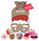 Bomb Cosmetics Handgefertigter Sackleinensack, Bade-Blaster, Geschenkpackung, enthält 7 Stück, je 160 g, Rot