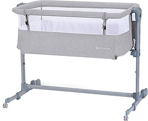 Kinderkraft Lit Cododo Neste AIR, 2 en 1, Lit d'Appoint, Lit Parapluie Bébé, Berceaux, Gris
