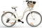 Goetze Mood 26 Zoll Jugendfahrrad, 17 Zoll Tiefeinsteiger Stahlrahmen, 6-Gang Kettenschaltung, doppelte V-Bremsen, LED-Beleuchtung, Rattankorb, Komfortsattel, mit Seitenständer & Klingel