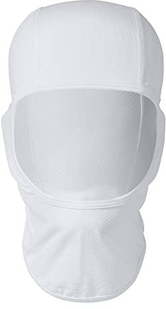 Imergo UV Protection Balaclava Ski Half Face Mask for Summer Sports Motorcycling Cycling Hiking White