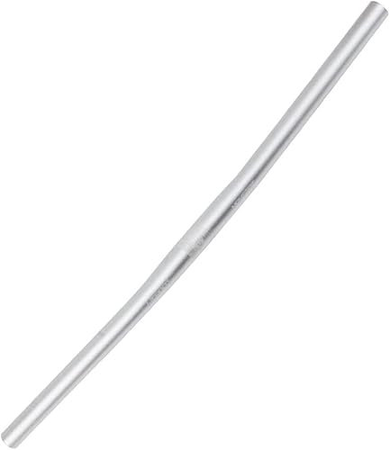 25.4mm Aluminiumlegierung Fahrradlenker Faltbares Fahrrad Gerade Bar Fahrradlenker 25.4mm*540/580MM Lenker Fahrrad Gerade Griff (540mm Silber)