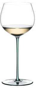 RIEDEL Fatto A Mano Chardonnay (im Fass gereift),Einzelpackung,klares u. mintes Kristallglas,handgef