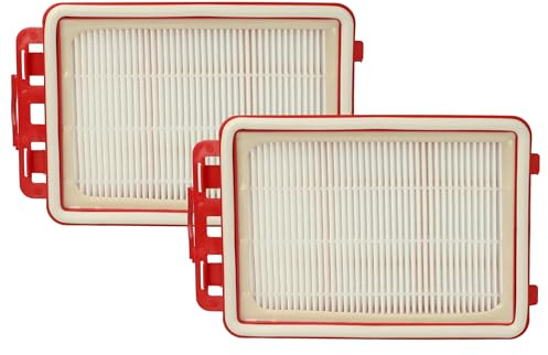 vhbw Filterset 2X Staubsaugerfilter kompatibel mit Electrolux EEG42EB, EEG43IGM, EEG42CB, EEG41CB, EEG41IW, UEG42WR, EEG43WR, EEG44IGM Staubsauger