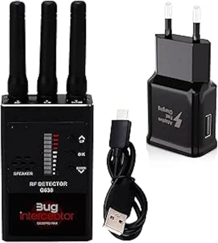 Rilevatore di microspie gps telecamere wifi gsm per auto casa ufficio professionale G638pro MK4