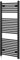Newark Matt Black Electric Heated Towel Rail Wall Mounted Slim Ladder Design Bathroom Radiator - 1200mm x 500mm