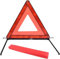 Triangle de présignalisation Pliable pour Voiture pour Panneaux d'avertissement, Triangle de présignalisation avec lequel s'affiche en Cas d'arrêt temporaire ou de Panne du véhicule