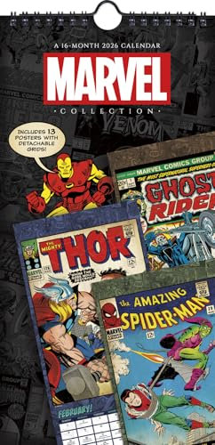 2026 Marvel Comics Mini Poster Calendar