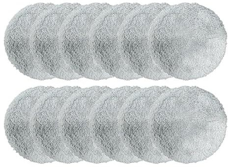 PSGFEHJJ Paquete De 12 Paños De Fibra For Fregar, Compatibles con Liectroux, YW610, HCR-10, HCR-09, Robots Limpiacristales Y Aspiradoras.