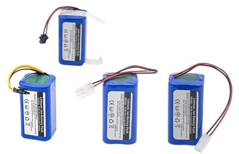 Staubsauger-Li-Ionen-Akku 18650, Kompatibel Mit Eufy, Kompatibel Mit Ecovacs, Kompatibel Mit Lefant, Kompatibel Mit Eufy, Kompatibel Mit Ilife, Kompatibel Mit Xiaomi, Kompatibel Mit Panasonic(Number 2