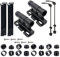 Road Bike Fork Mount Quickly Release Thru Axles Carriers Front Fork Block Aluminum Alloy Bicycles Fork Mount Car Roof Rack