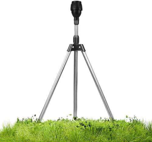 Sprinkler-Ständer – 360-Grad-Bewässerungsbreite – automatische Bewässerung mit einstellbarem Sprühnebel – externer Anschluss für einfache Installation – Tripo-Straßen
