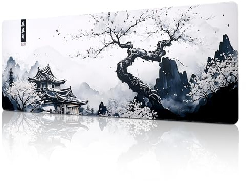 Yimomoyi Extra Large Gaming Mouse Mat 1200x400mm Oversize (B) | Non Slip Mouse Pad, XXL Mouse Pad, Mouse Mat XXXL Extended, Desk Mat with Rubber Base, Mouses Pad Laptop for Office and Home