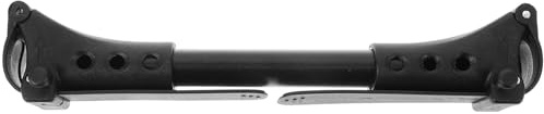 FRCOLOR Conector Ajustable Diseño Seguro para Cochecito Gemelar de Plástico Negro y Longitud Regulable de 20-25cm para Padres de Bebés Gemelos