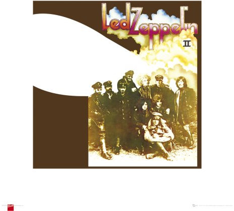 GB eye Ltd SC0120 Led Zeppelin, II, 40 x 40 cm