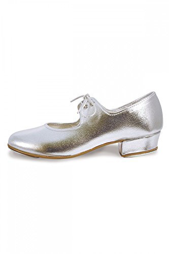 Roch Valley 'LHPS' Silver Tap Shoes Silver 10 UK / 28 EU