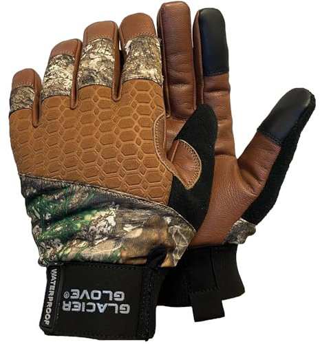 Glacier Glove Unisex Alaska Pro Waterproof Touchscreen Compatible Gloves