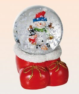 Schneekugel Weihnachten (M1)