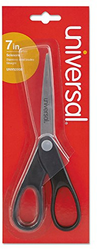 Scissors, 7, Straight, Stainless Steel