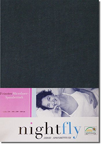 Wasserbetten1a Spannbettlaken Tuch Laken Spannbetttuch Microfaser WASSERBETT BOXSPRING Bett 180 x 200-200 x 220 cm (SCHWARZ)
